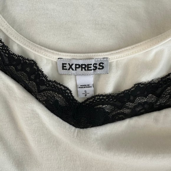 Express scoop neck backless tank top - Picture 3 of 3